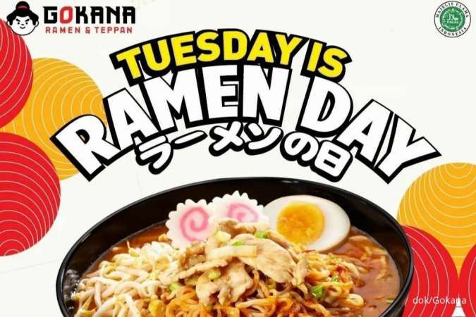 Promo Gokana Hari Ini 20 Desember 2022, Seporsi Chicken Ramen Harga Spesial Rp 27.000