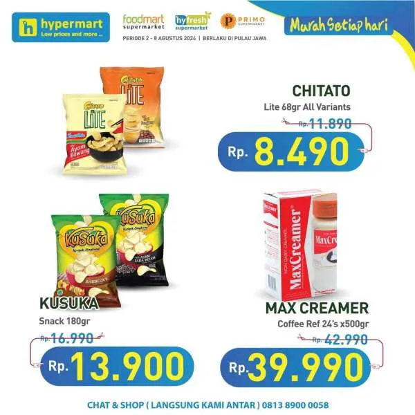 Promo JSM Hypermart Hyper Diskon Weekend Periode 2-4 Agustus 2024