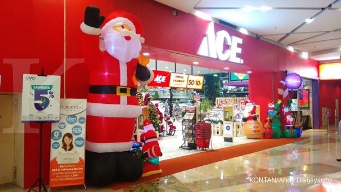 Ekspansi gerai Ace Hardware Indonesia (ACES) mulai merambah kota baru