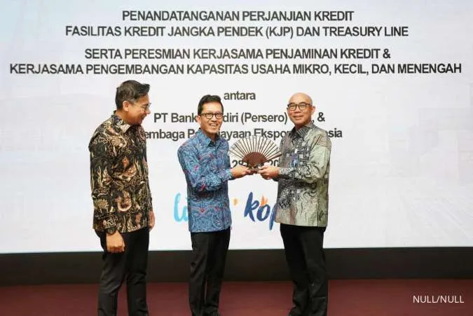 Dorong Ekspor, Bank Mandiri Kerjasama Dengan LPEI 