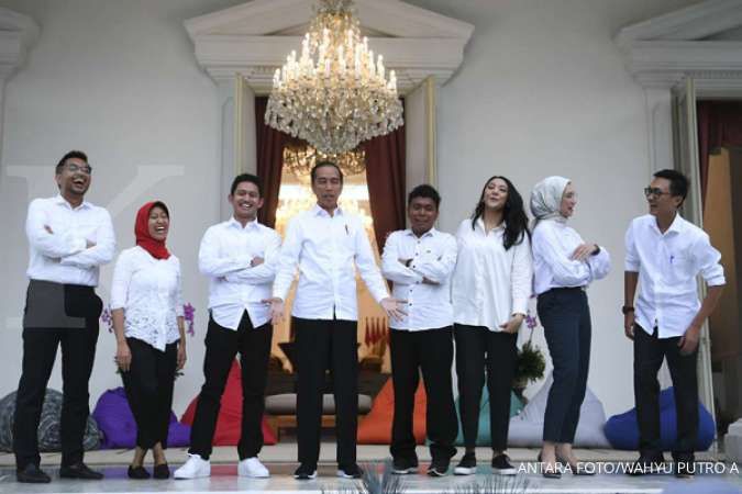 Tujuh staf khusus milenial Jokowi wajib lapor kekayaan? Ini jawaban KPK