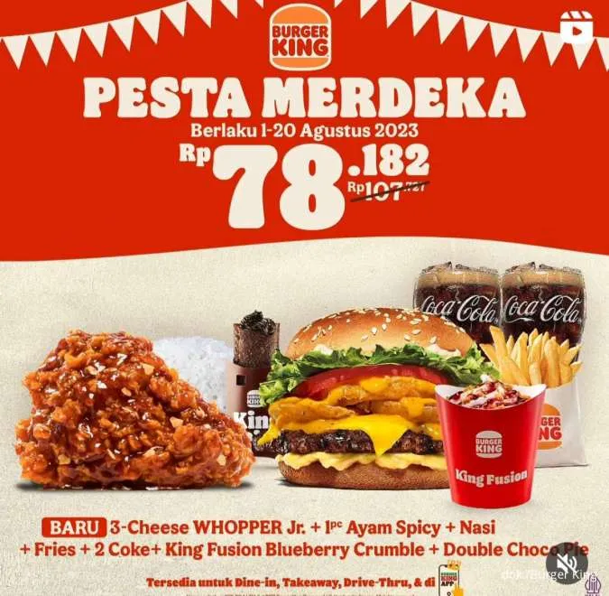 Burger King Pesta Merdeka Bundling