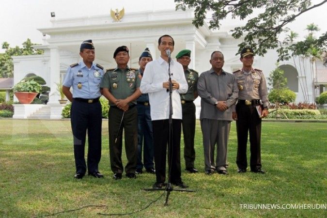 Pagi ini, Jokowi dan DPR bahas nomenklatur