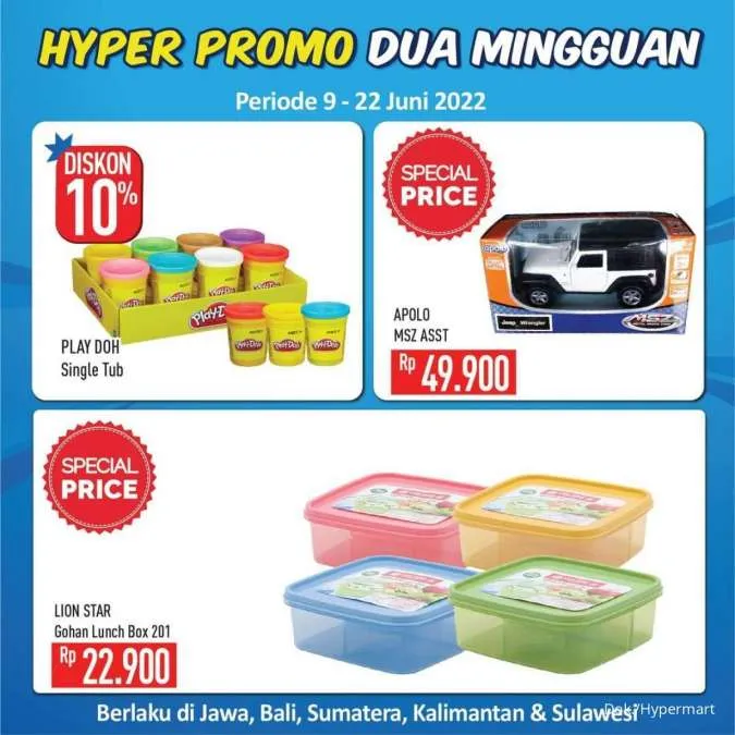 Promo Hypermart Dua Mingguan Periode 9-22 Juni 2022