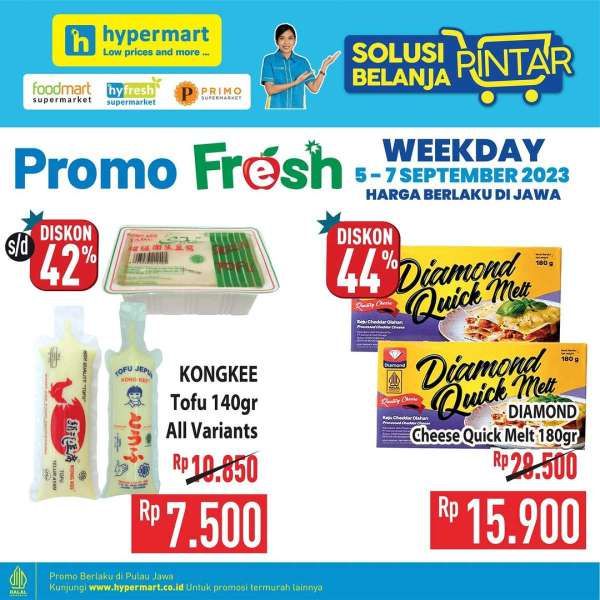 Katalog Promo Hypermart Terbaru 5-7 September 2023, Promo Hyper Diskon Weekday