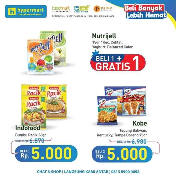 Promo Hypermart Beli Banyak Lebih Hemat Periode 20-26 September 2024