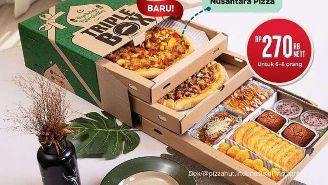 Promo Pizza Hut di Ramadhan, Beragam Pilihan Menu Bukber Harga Spesial di Triple Box 
