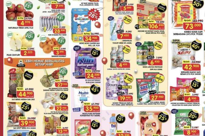 Promo Superindo Weekday 25-28 Agustus 2025, Minyak Goreng & Downy 2 Lebih Hemat