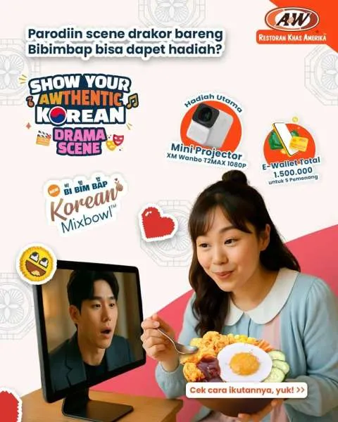 Parodi Scene Drakor Bareng Bibimbap A&W