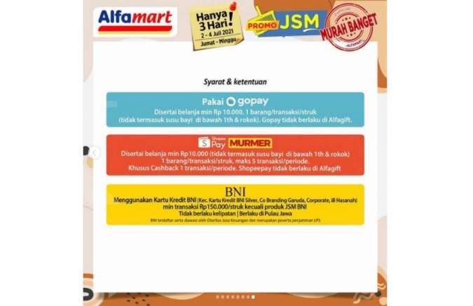 Promo JSM Alfamart 2-4 Juli 2021