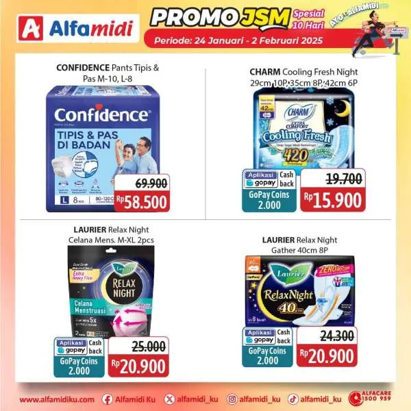 Promo JSM Alfamidi Periode 24 Januari-2 Februari 2025