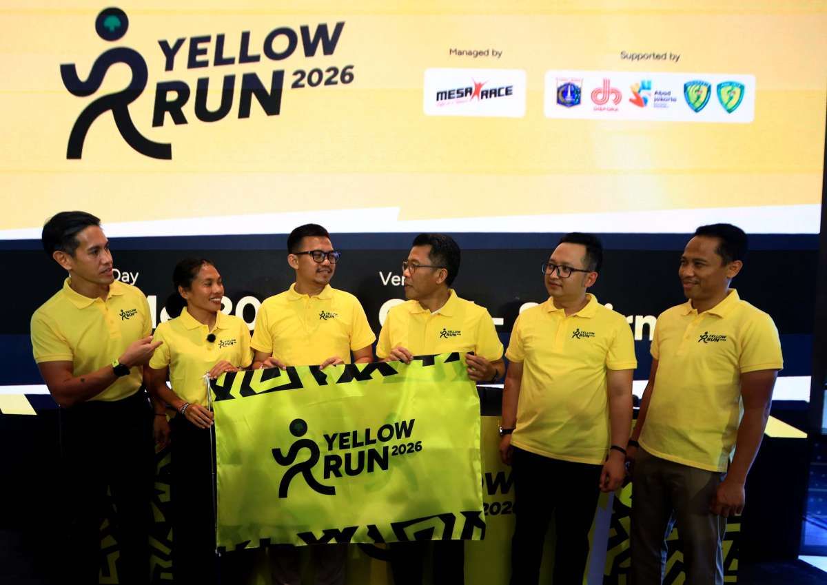 Lomba Lari Yellow Run 2026 Targetkan 10.000 Peserta
