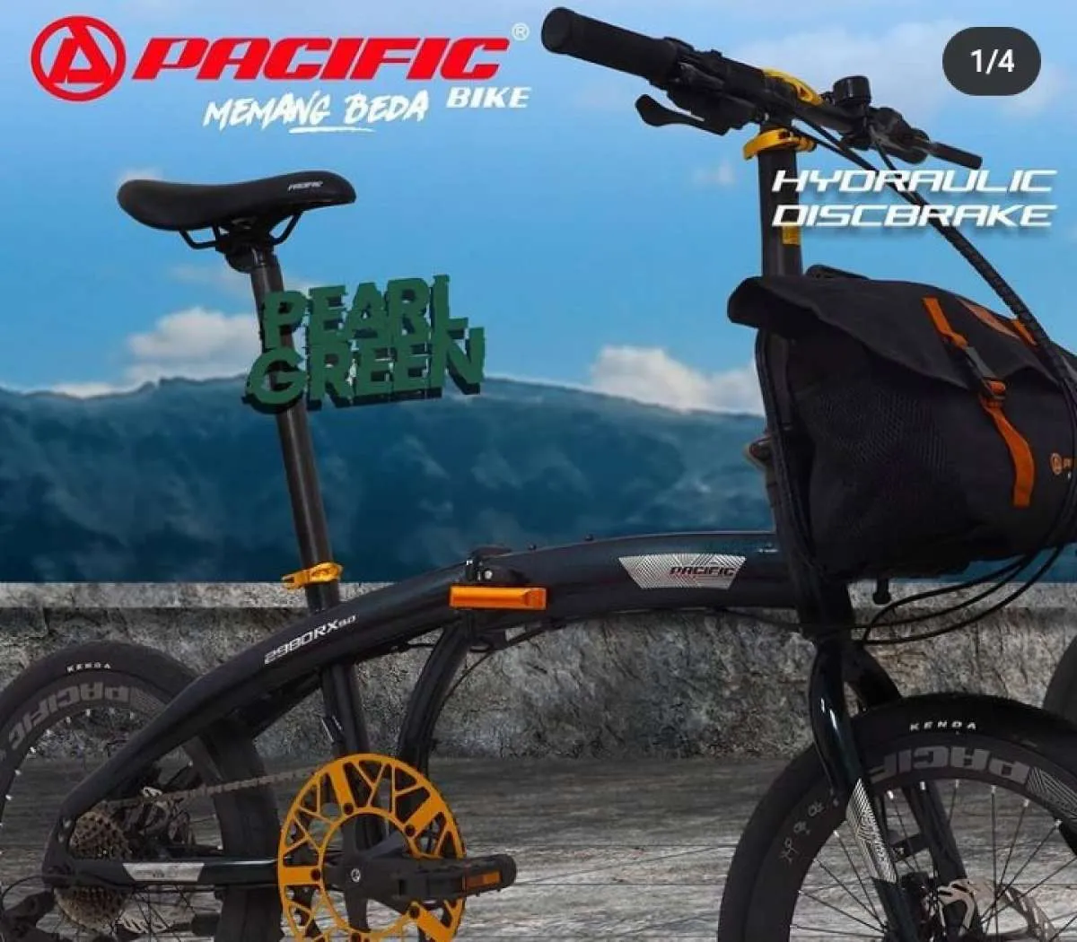 Baru dan murah meriah, ini harga sepeda lipat Pacific 2890 RX9