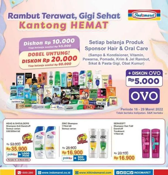 Promo Indomaret Super Hemat Periode 16-22 Maret 2022