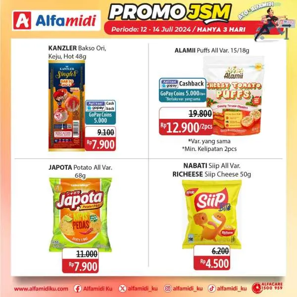 Promo JSM Alfamidi Periode 12-14 Juli 2024