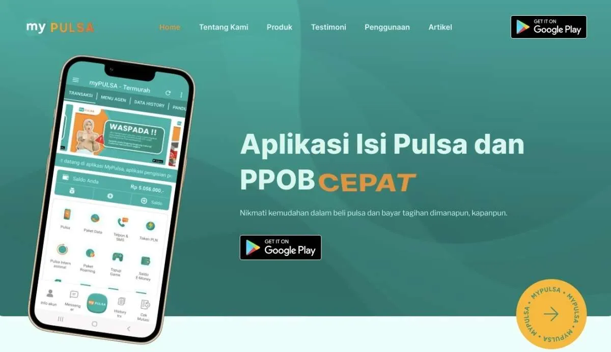 Aplikasi MyPulsa Sudah Didownload Lebih dari 50 Ribu Kali