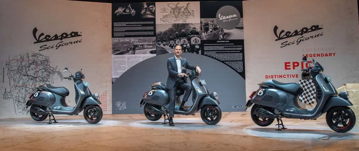 Vespa GTV “Sei Giorni” II Edition, legenda masa lalu yang hadir kembali