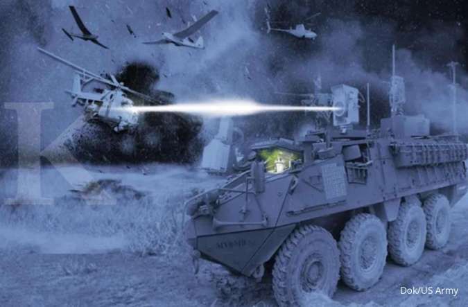 Angkatan Darat AS diprediksi akan miliki senjata laser mematikan pada tahun berikut