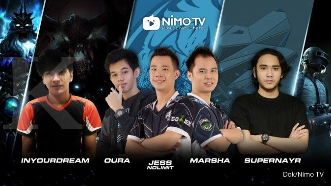 Platform live stream video gim Nimo TV ekspansi ke Indonesia
