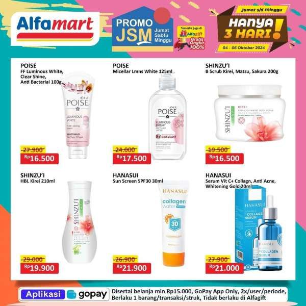 Promo JSM Alfamart Periode 4-6 Oktober 2024