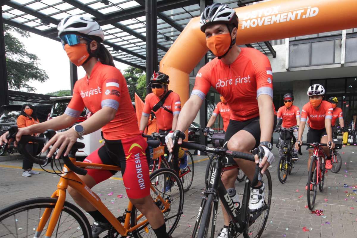 Bersepeda virtual untuk donasi ala Fibrefirst Cycling 2020