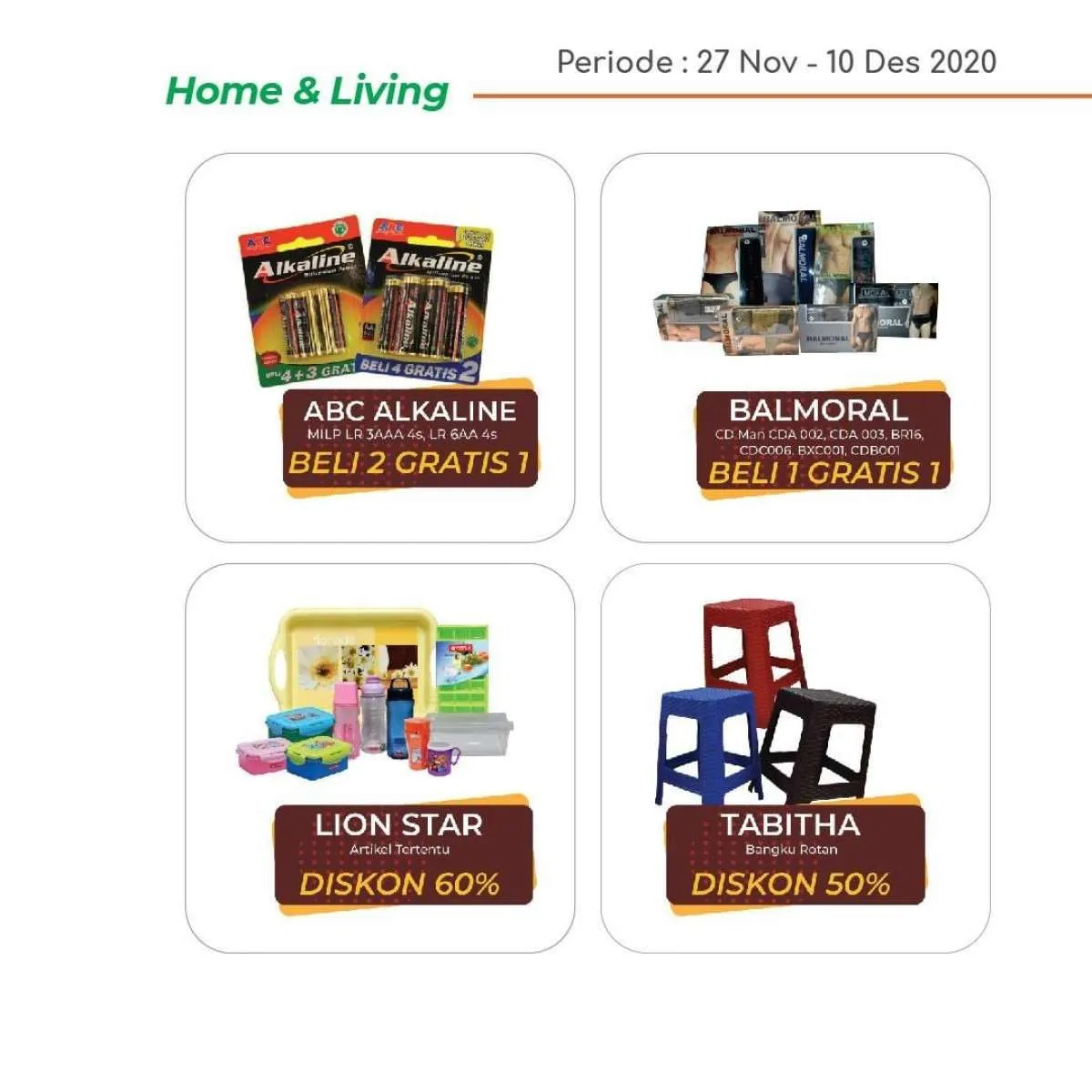 Promo Yogya Supermarket hari ini 3 Desember 2020, diskon weekday!