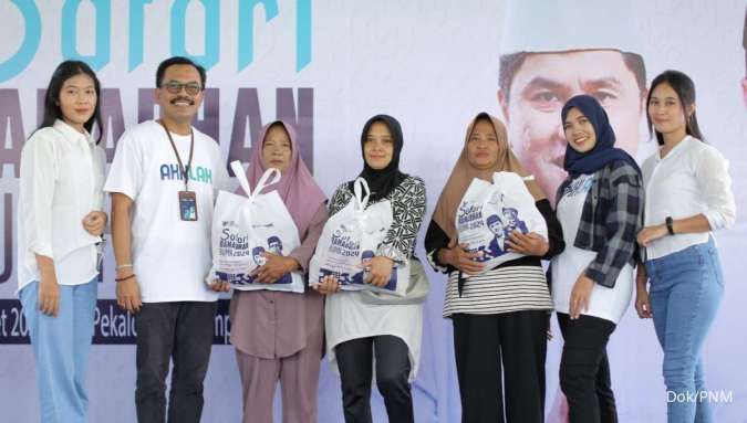 Dukung Safari Ramadan BUMN, PNM Bagikan 1.000 Paket Sembako Murah di Lampung