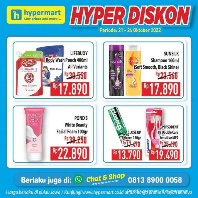 Promo JSM Hypermart 21-24 Oktober 2022