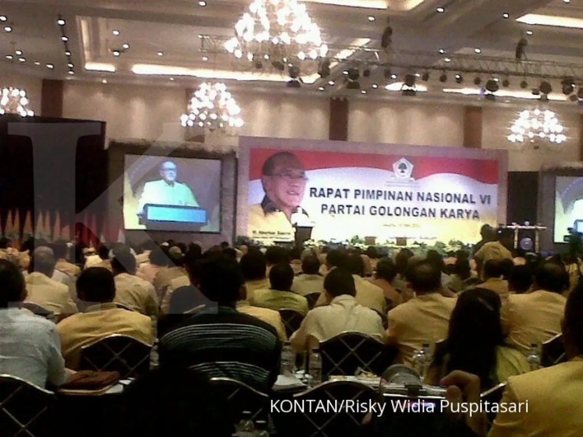 Golkar tentukan arah koalisi 2 hari ke depan