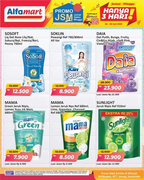 Promo JSM Alfamart Periode 4-6 Juli 2025
