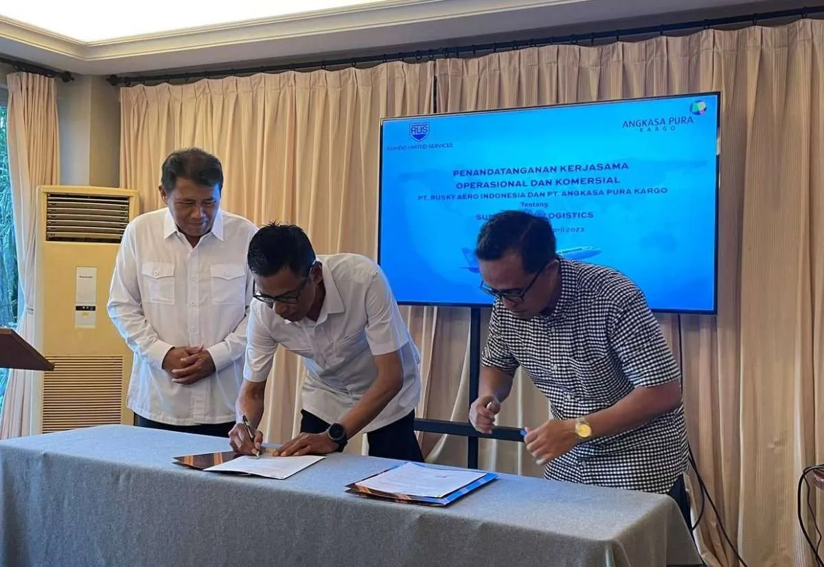 Raindo United Services Bekerjasama dengan Angkasa Pura Logistik & Angkasa Pura Kargo