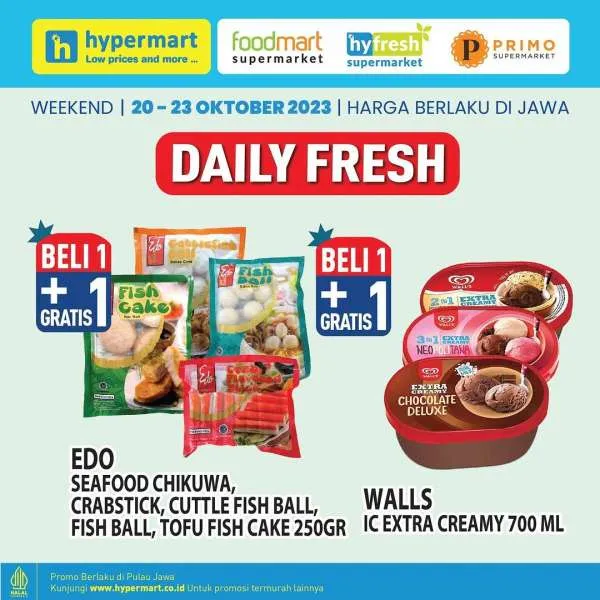 Promo JSM Hypermart Hyper Diskon Weekend Periode 20-23 Oktober 2023