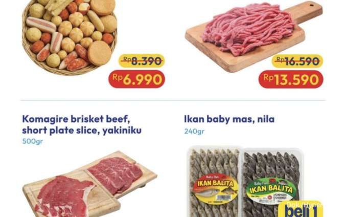 Promo Hypermart Weekday 9-11 September 2025, Beli 1 Gratis 1 Ikan Baby Mas-Nila