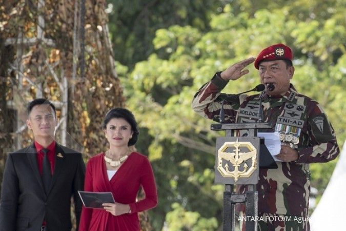 Moeldoko: KPK minta TNI pegang jabatan di KPK