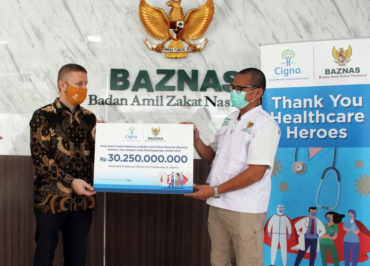 Hadapi corona, Cigna beri perlindungan asuransi Rp 30,25 miliar bagi tenaga medis