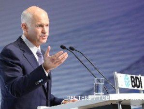 Papandreou setuju mundur, pemerintahan koalisi Yunani segera terbentuk