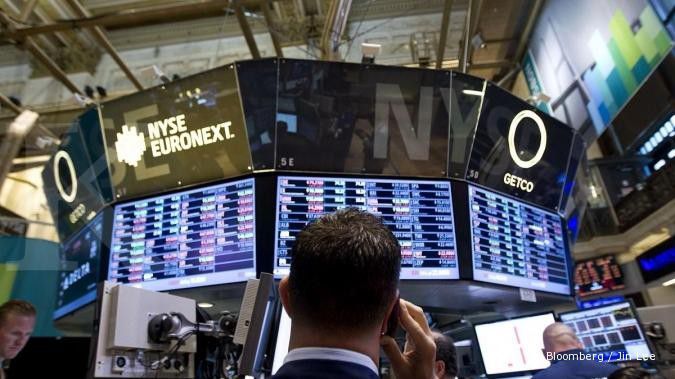 Dow dan S&P melonjak naik karena data gaji