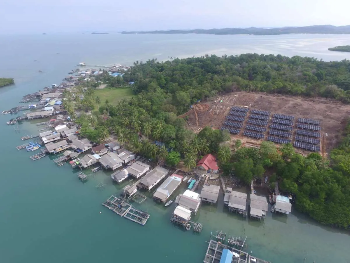Listrik di Pulau Sembur Laut Minim, KDMP & Pertamina NRE Bangun PLTS 400 kWp