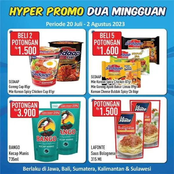 Promo Hypermart Dua Mingguan Periode 20 Juli-2 Agustus 2023