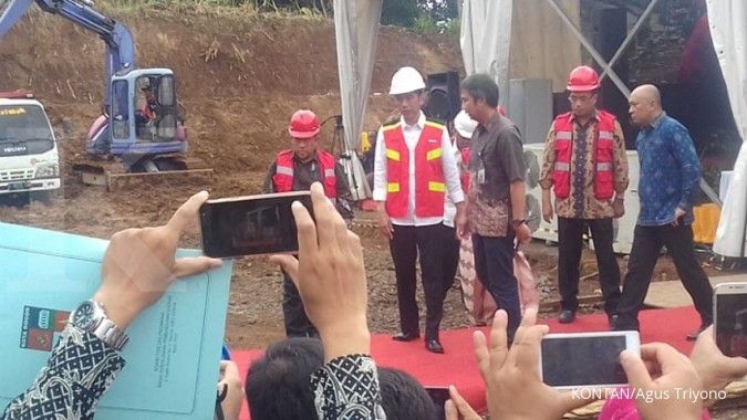 Proyek jalur ganda kereta Bogor-Sukabumi dimulai