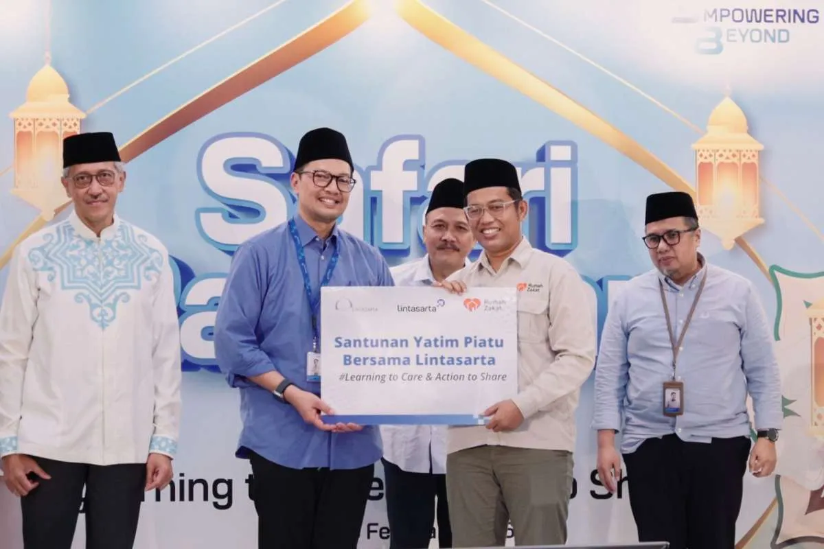 Lintasarta Salurkan Program Sosial Ramadan ke 1.500 Penerima di Berbagai Kota