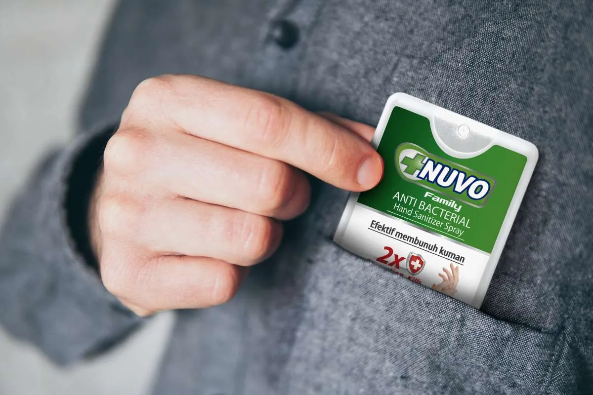 Nuvo Family hadirkan produk baru Nuvo Antibacterial Hand Sanitizer Spray