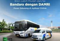  Kini Pesan Tiket Bus DAMRI Bisa melalui Aplikasi CITILINK