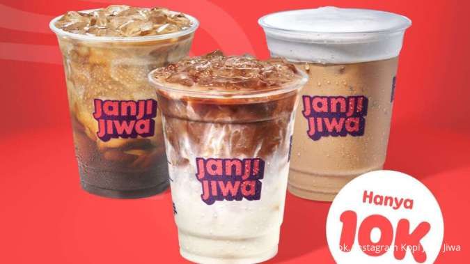 Promo Kopi Janji Jiwa Double Dates 2.2, Diskon hingga 50% di Februari 2025