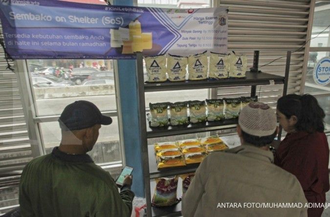 Ramadan, Transjakarta akan jual daging di halte
