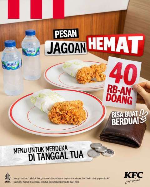 Promo KFC Jagoan Hemat Terbaru di Bulan Agustus 2023