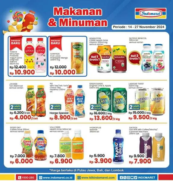 Promo Indomaret Super Hemat Periode 14-27 November 2024