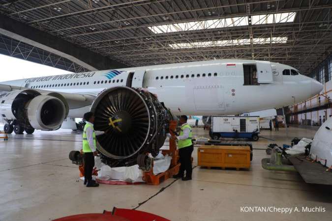 Garuda Maintenance Facility (GMFI) Yakin Lampaui Target Pendapatan pada Akhir 2024
