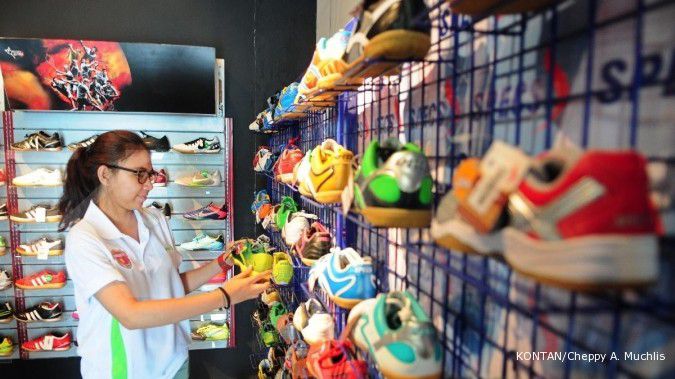 Penjualan sepatu olahraga menurun jelang puasa