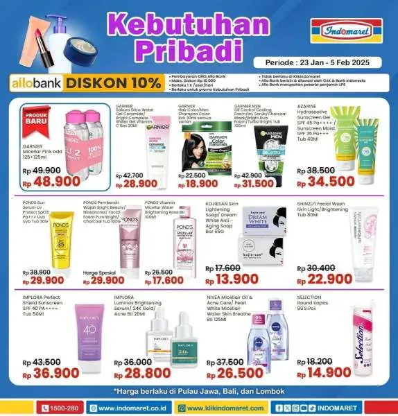 Promo Indomaret Super Hemat Periode 23 Januari-5 Februari 2025